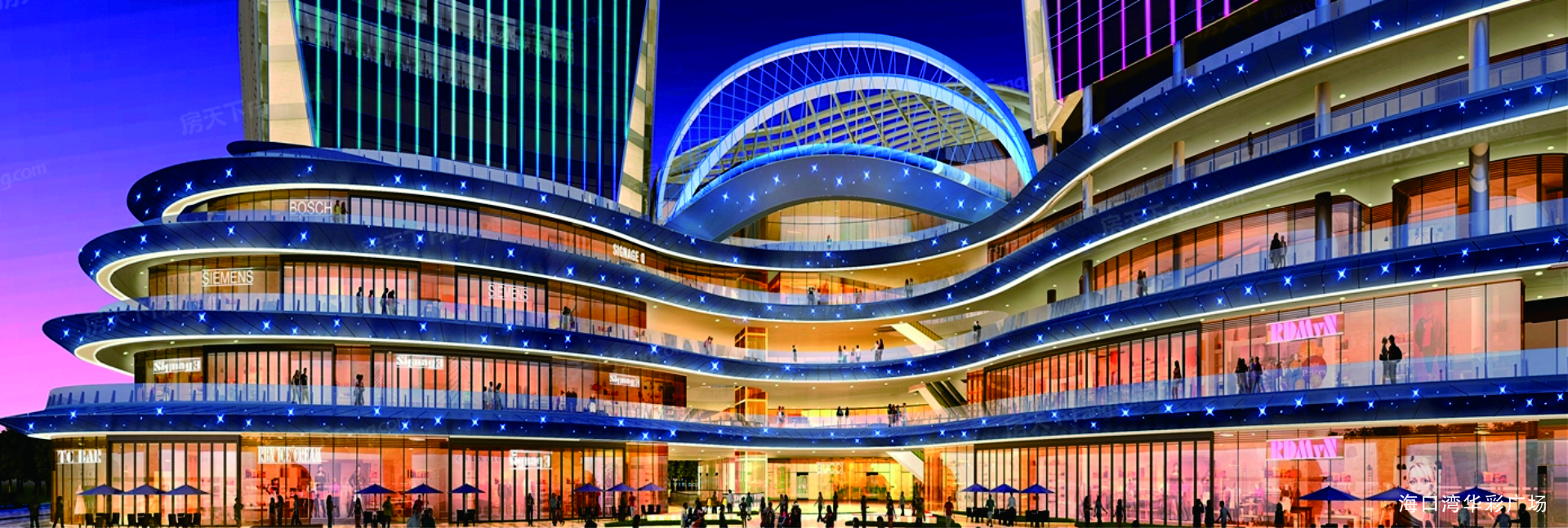 海口华彩湾广场